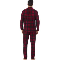 Mens Cozy Lodge Notch Pajama 2-Pc Set