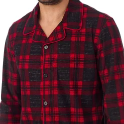 Mens Cozy Lodge Notch Pajama 2-Pc Set