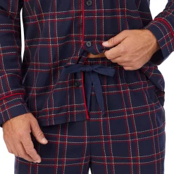 Mens Cozy Lodge Notch Pajama 2-Pc Set