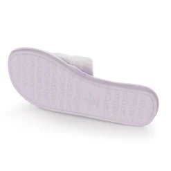 Puffy Velour Slide Slipper