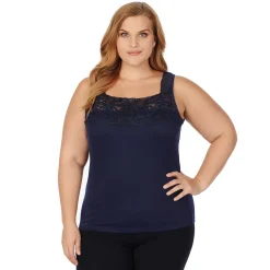 SofTech Stretch Lace Detail Cami PLUS