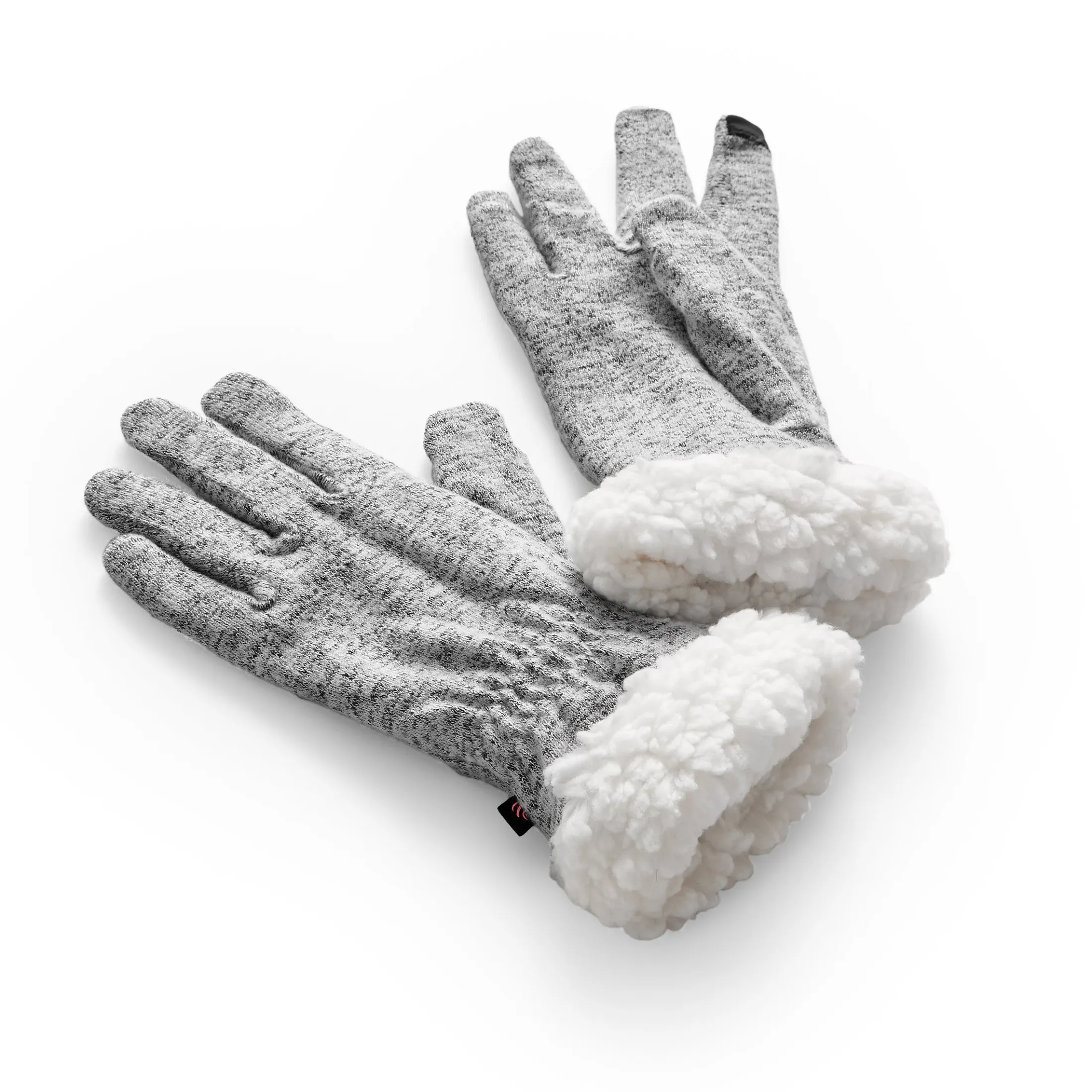 SoftKnit Glove with Sherpa Cuff