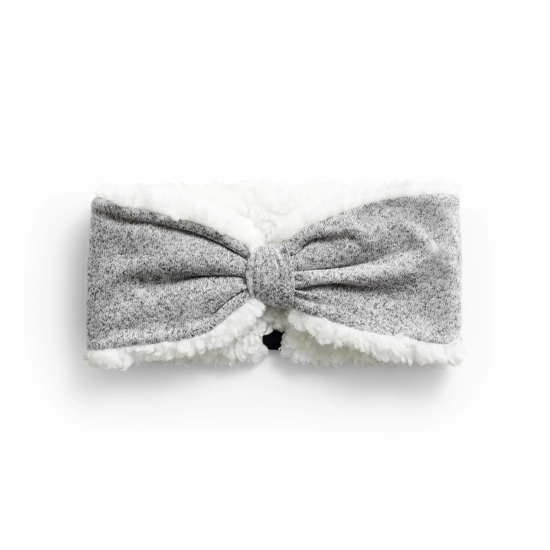 SoftKnit Headband with Sherpa