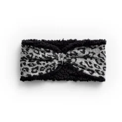 SoftKnit Headband with Sherpa