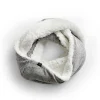 SoftKnit Infinity Scarf with Sherpa