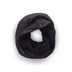 SoftKnit Infinity Scarf with Sherpa