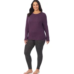 SoftKnit Long Sleeve Crew PLUS