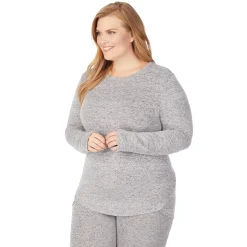 SoftKnit Long Sleeve Crew PLUS