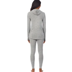 SoftKnit Long Sleeve Tunic Hoodie