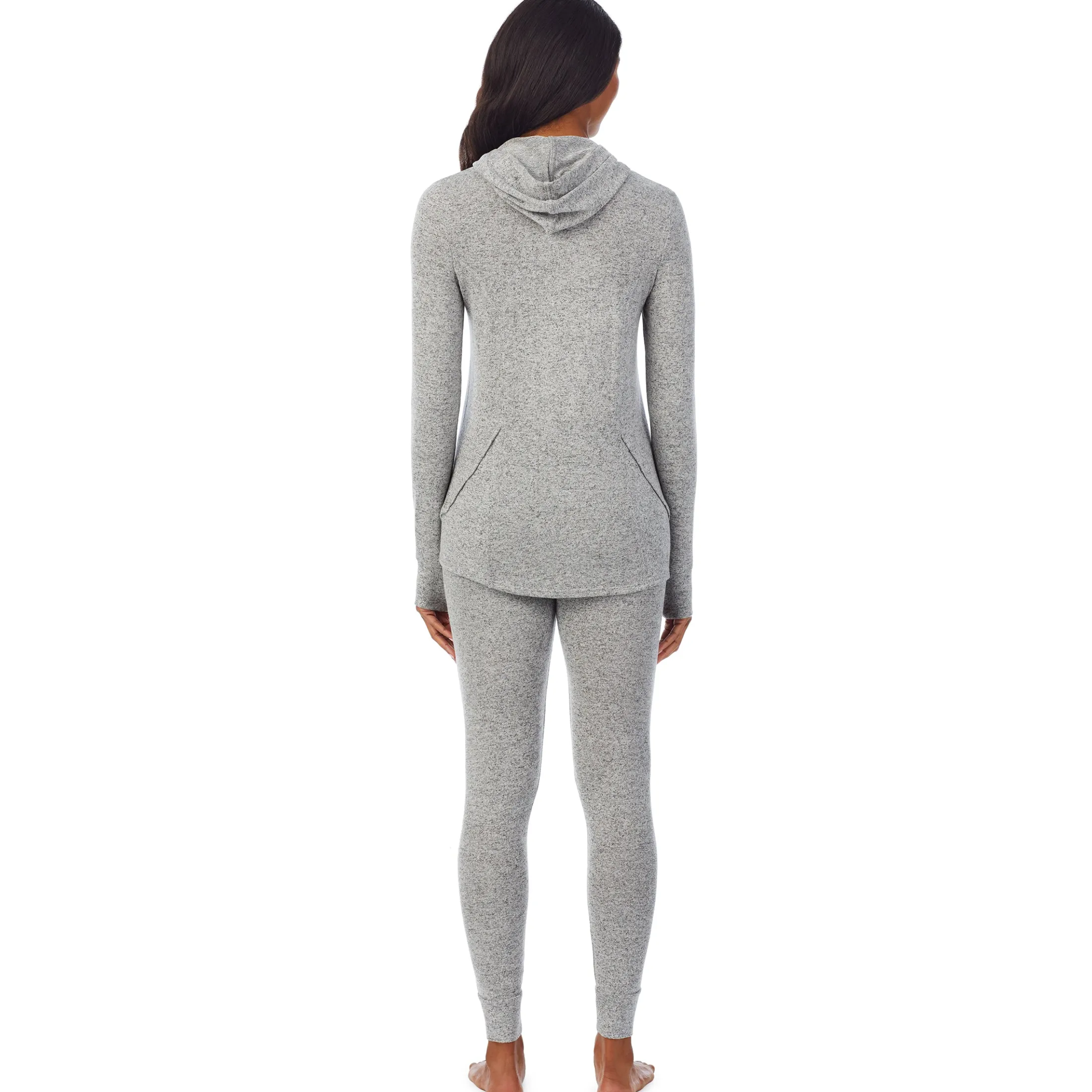 SoftKnit Long Sleeve Tunic Hoodie