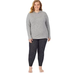 SoftKnit Long Sleeve Tunic Hoodie PLUS