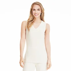 Softwear Lace Edge V-Neck Tank