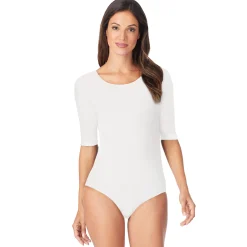 Softwear With Stretch Elbow Sleeve Bodysuit