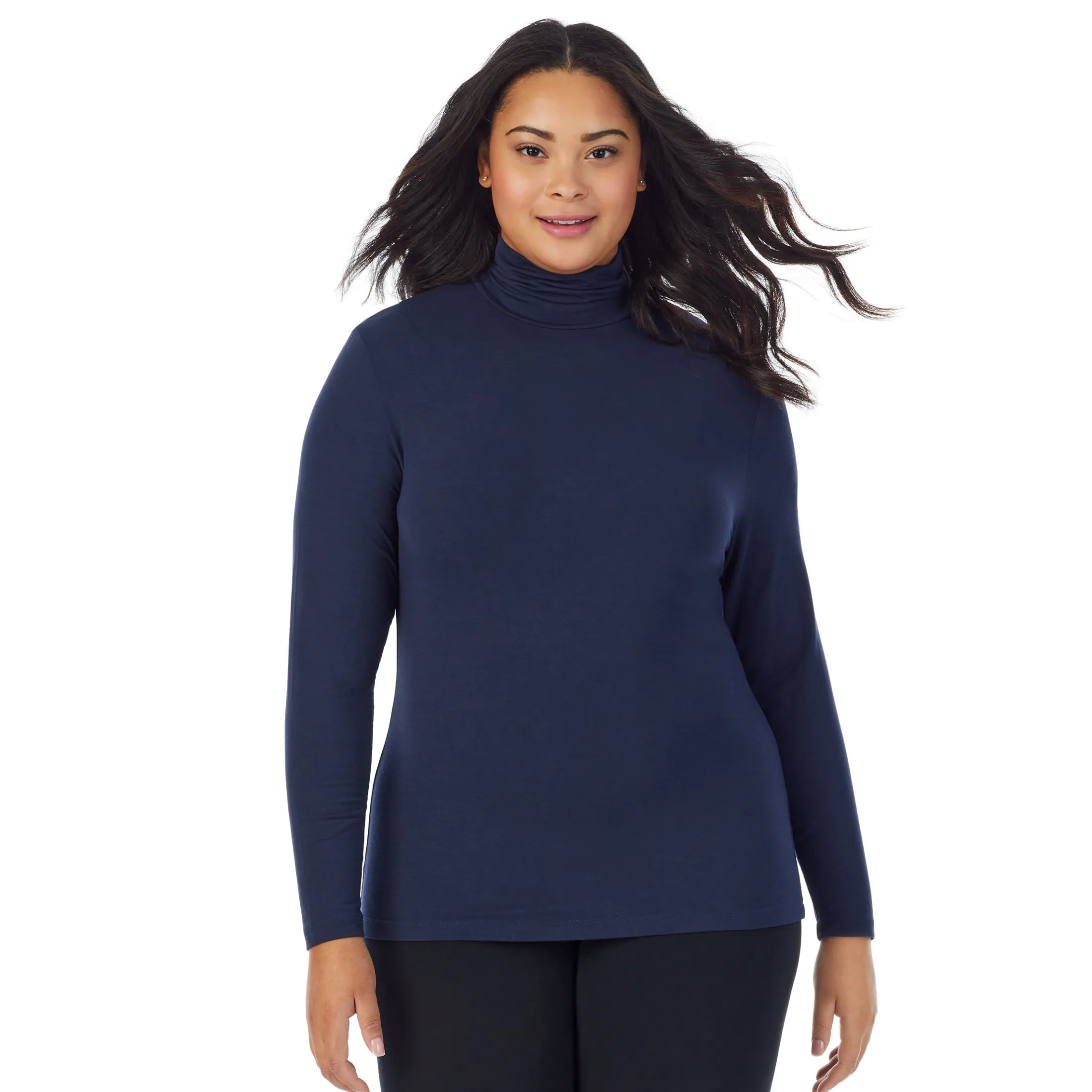 Softwear With Stretch Long Sleeve Turtleneck PLUS