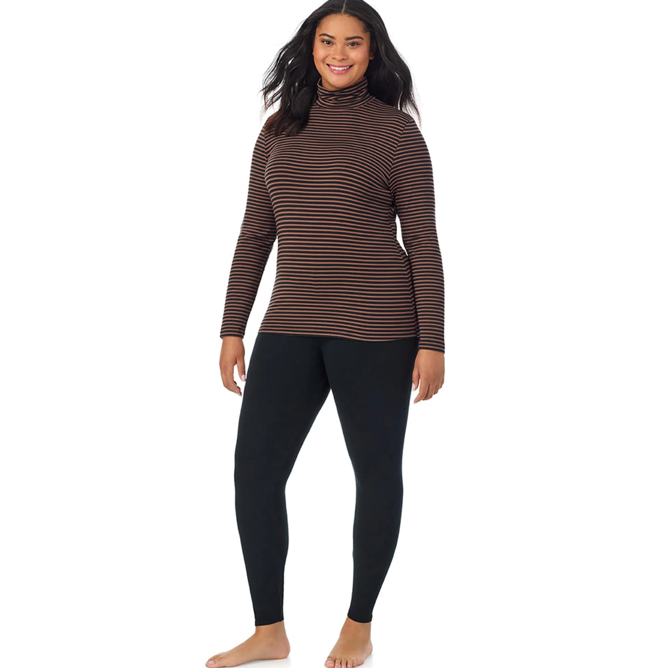 Softwear With Stretch Long Sleeve Turtleneck PLUS