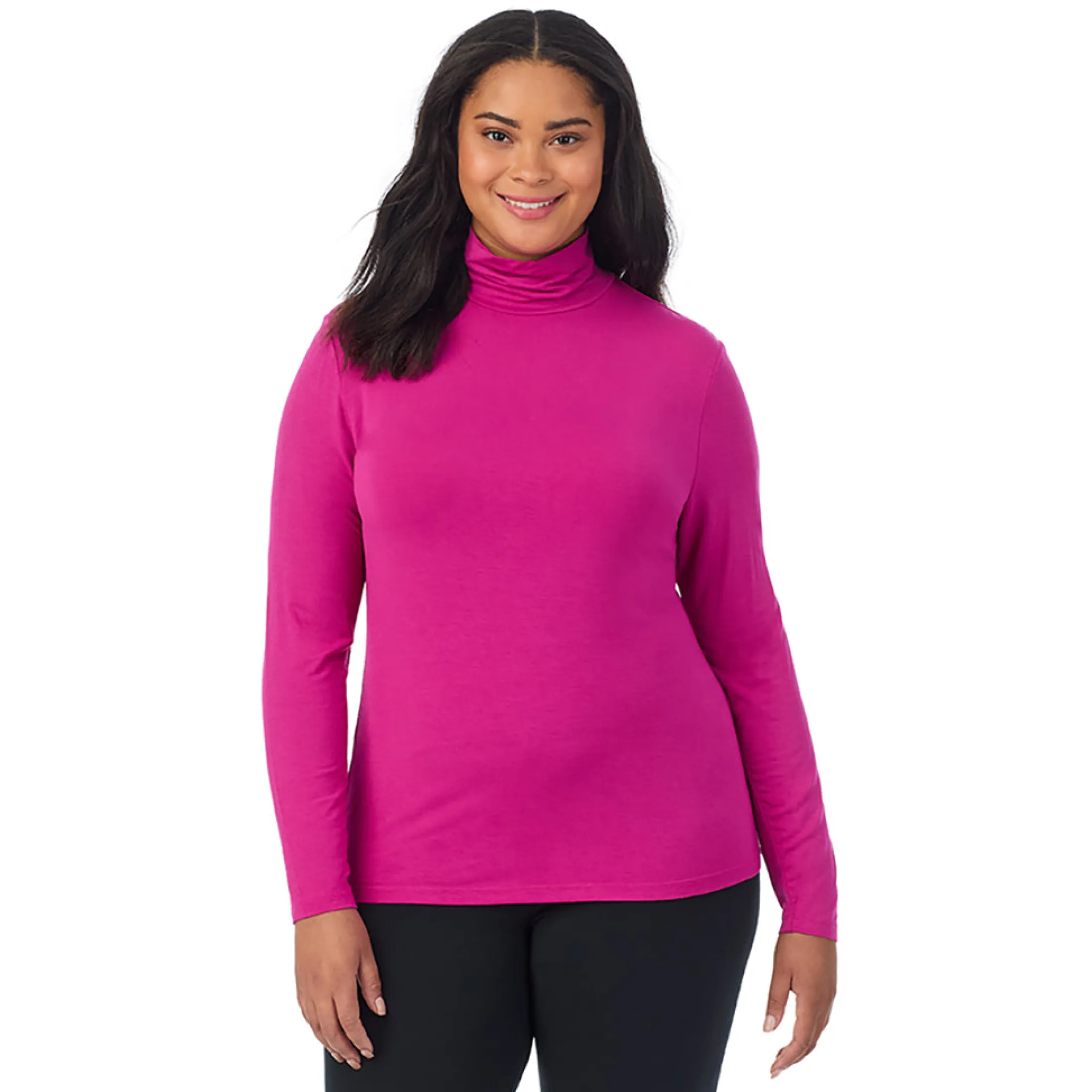 Softwear With Stretch Long Sleeve Turtleneck PLUS