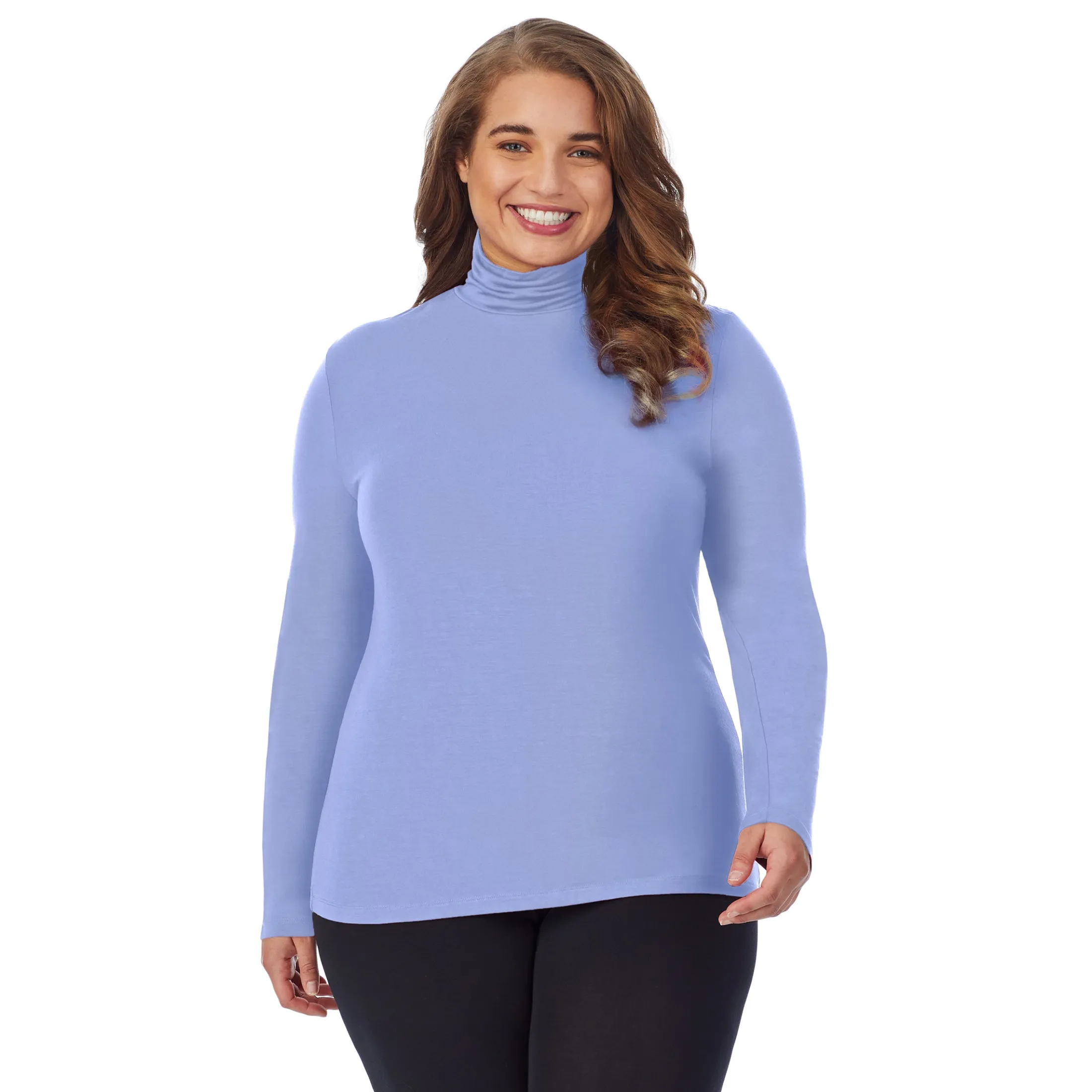 Softwear With Stretch Long Sleeve Turtleneck PLUS