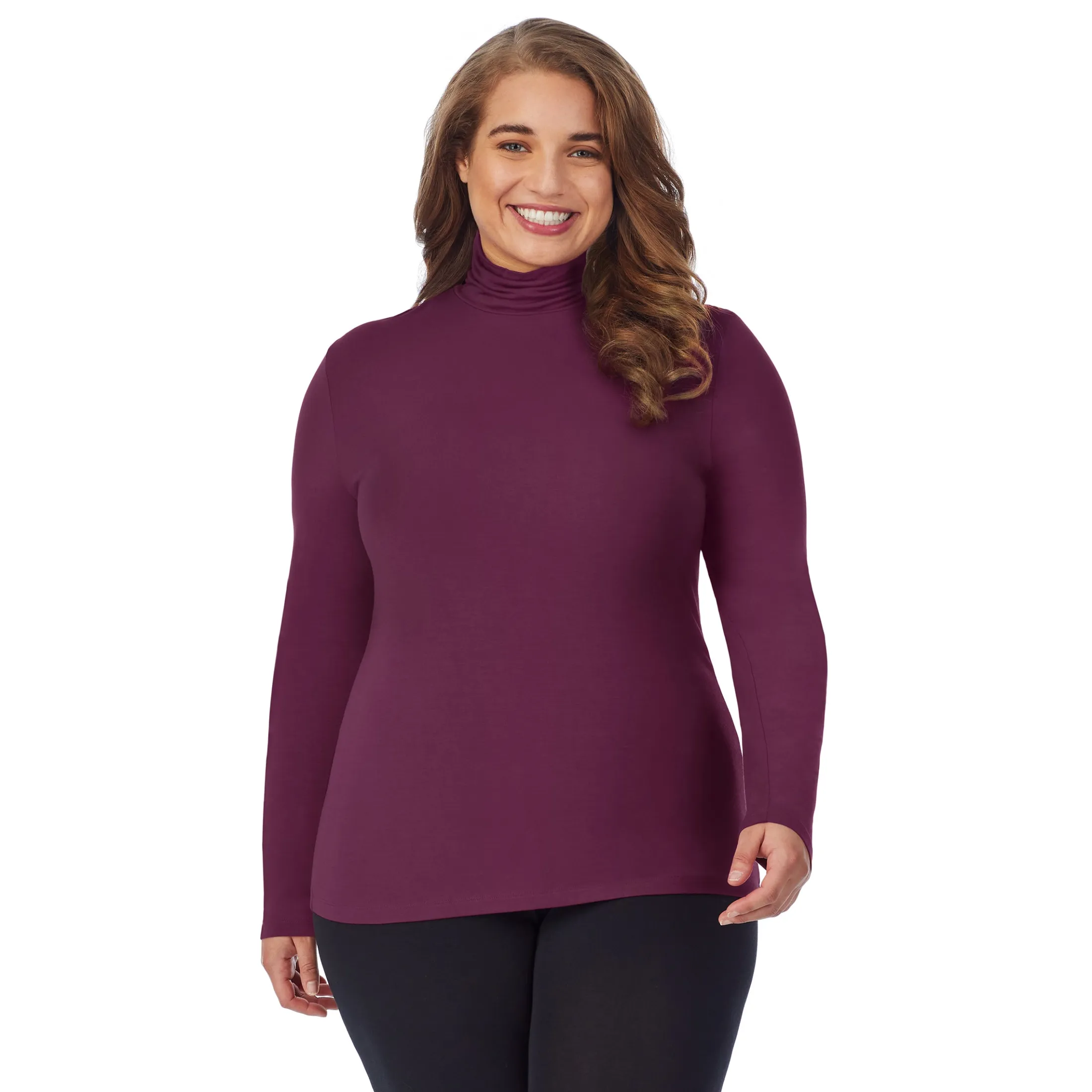 Softwear With Stretch Long Sleeve Turtleneck PLUS