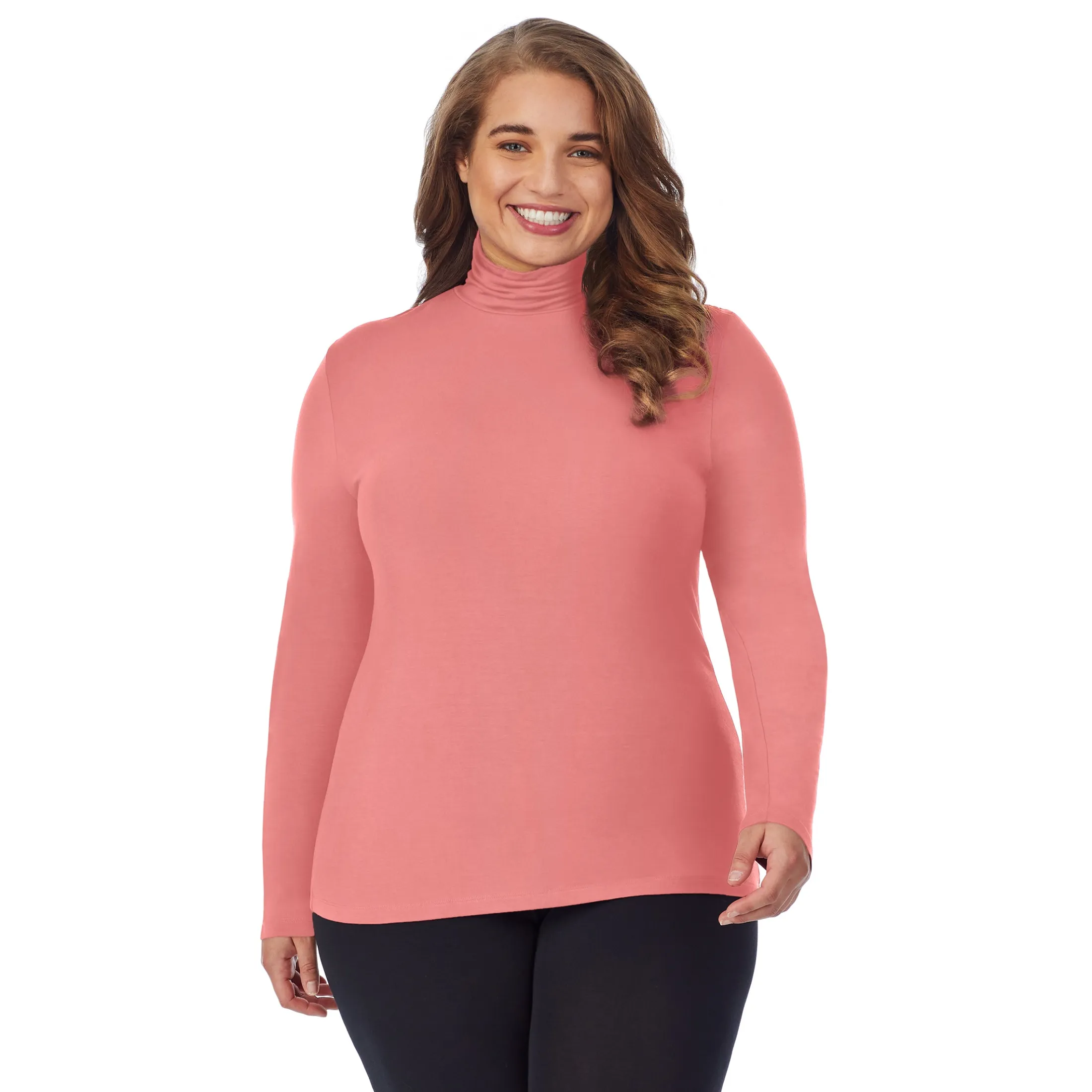Softwear With Stretch Long Sleeve Turtleneck PLUS
