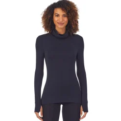 Softwear With Stretch Long Sleeve Convertible Cowl