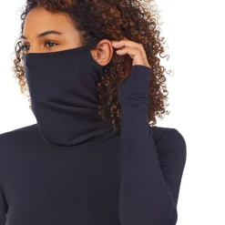 Softwear With Stretch Long Sleeve Convertible Cowl