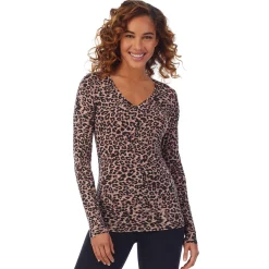 Softwear With Stretch Long Sleeve V-Neck PETITE