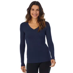 Softwear With Stretch Long Sleeve V-Neck PETITE