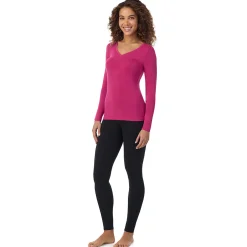 Softwear With Stretch Long Sleeve V-Neck PETITE