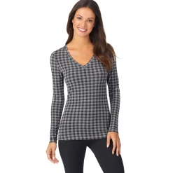 Softwear With Stretch Long Sleeve V-Neck PETITE