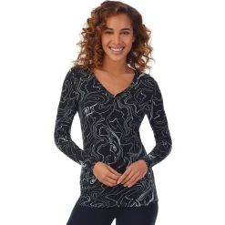 Softwear With Stretch Long Sleeve V-Neck PETITE