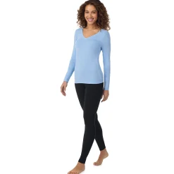 Softwear With Stretch Long Sleeve V-Neck