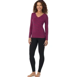 Softwear With Stretch Long Sleeve V-Neck
