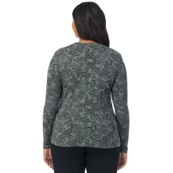 Softwear With Stretch Long Sleeve Crew PLUS