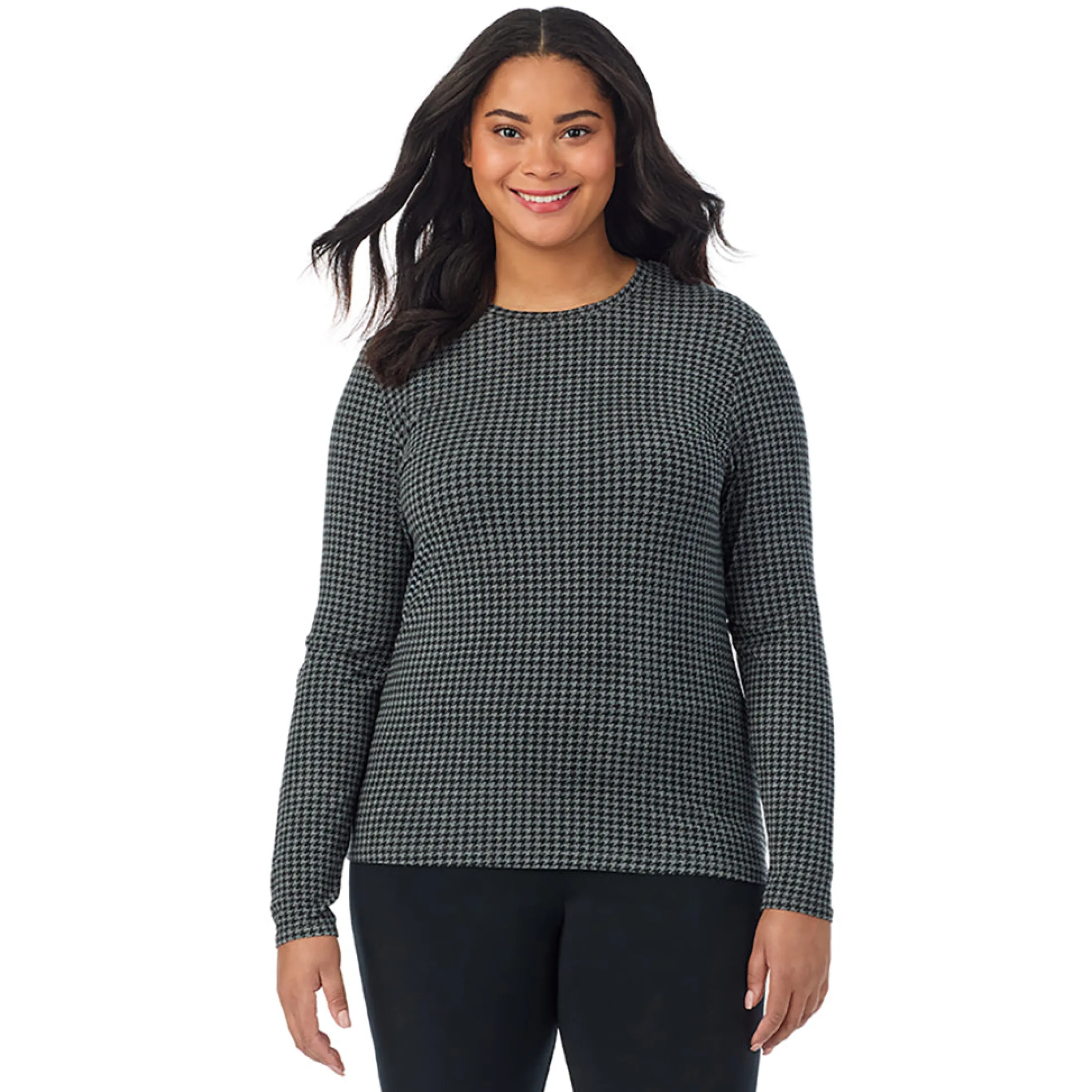 Softwear With Stretch Long Sleeve Crew PLUS