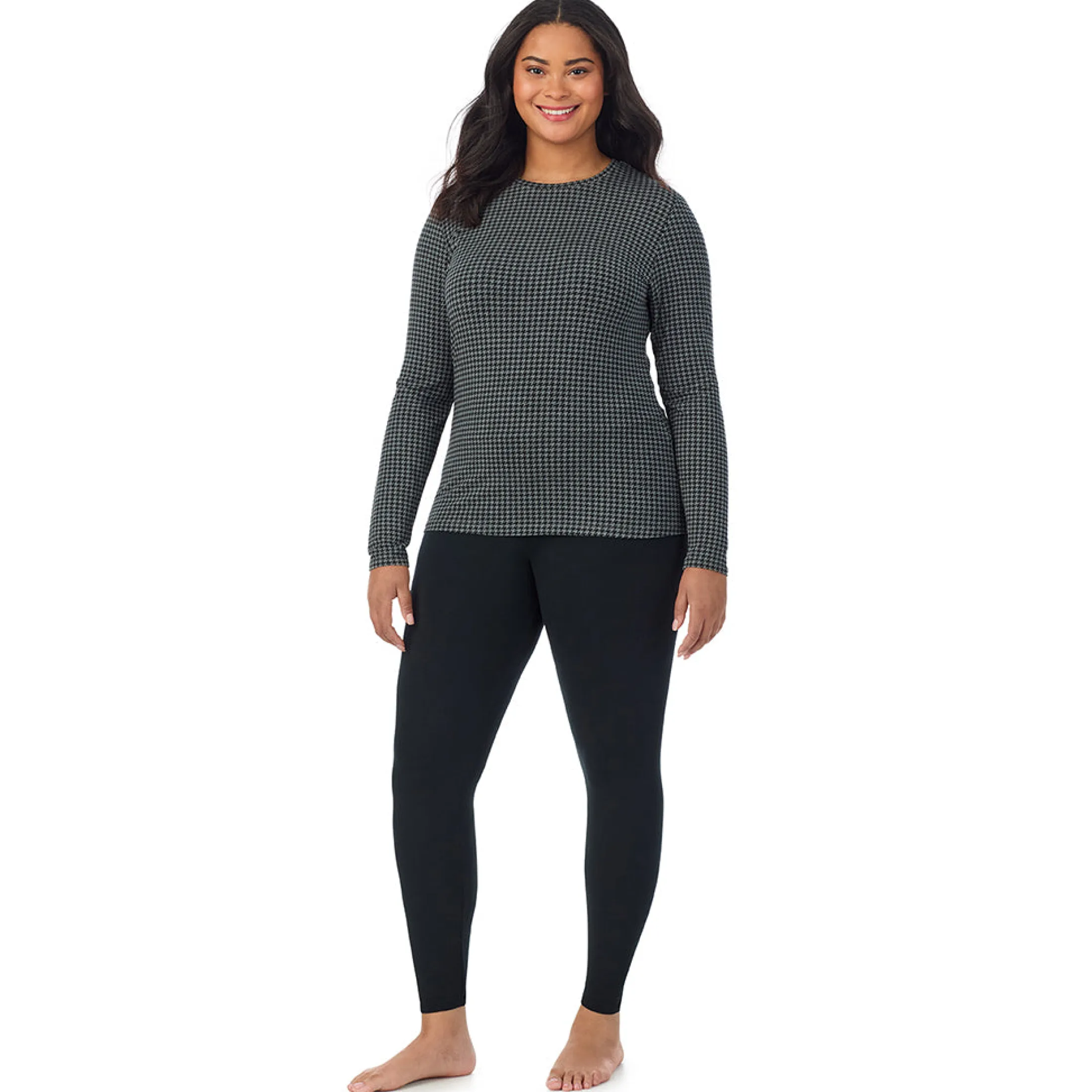 Softwear With Stretch Long Sleeve Crew PLUS