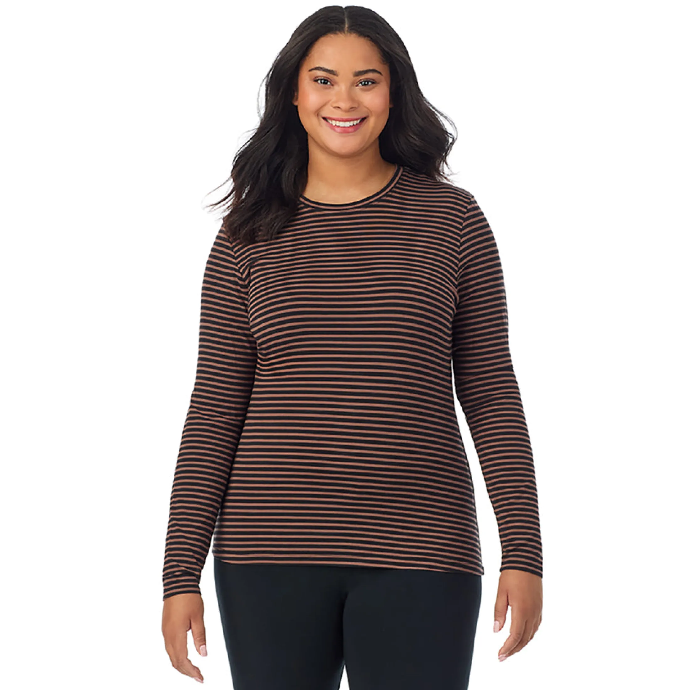Softwear With Stretch Long Sleeve Crew PLUS