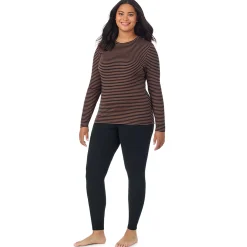 Softwear With Stretch Long Sleeve Crew PLUS
