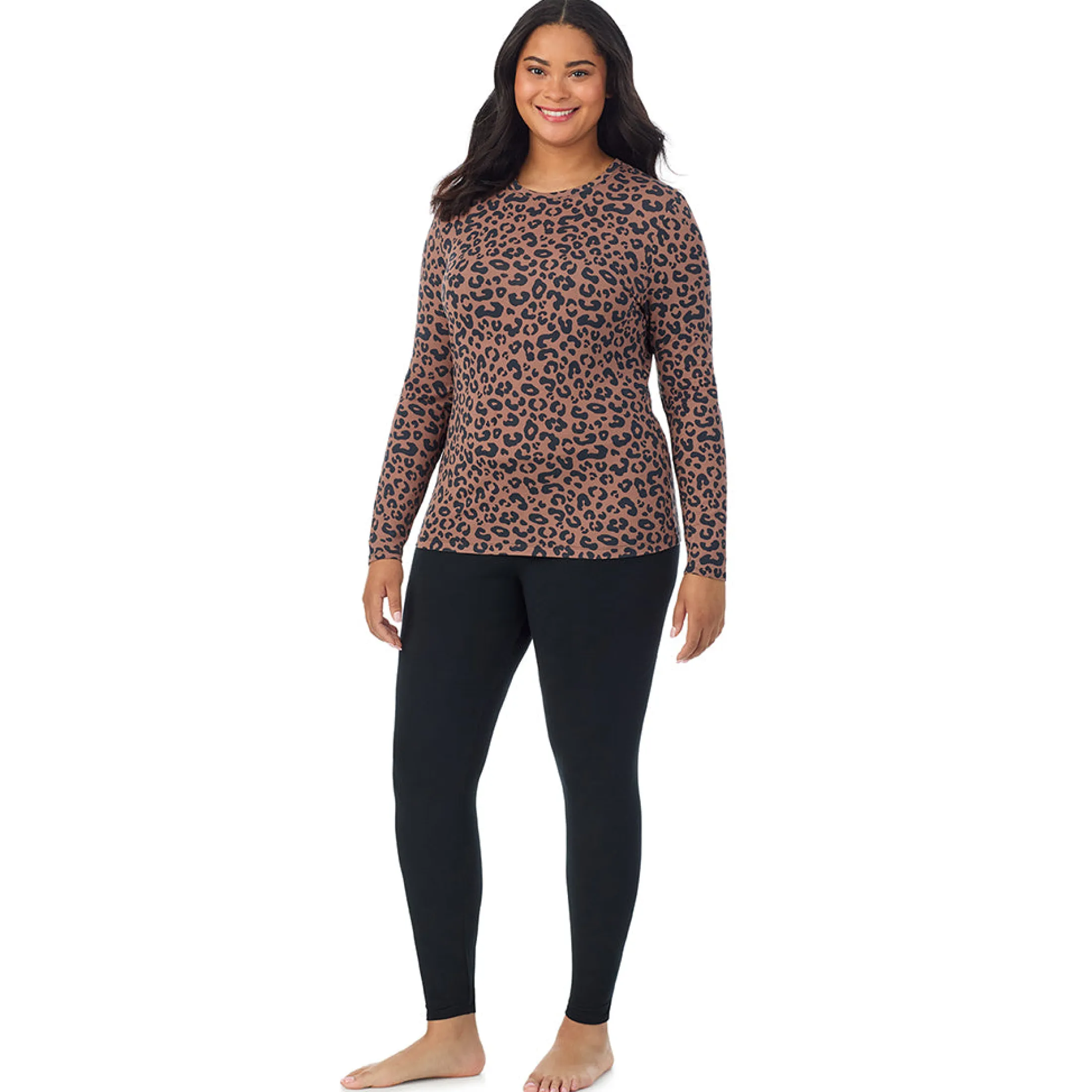 Softwear With Stretch Long Sleeve Crew PLUS