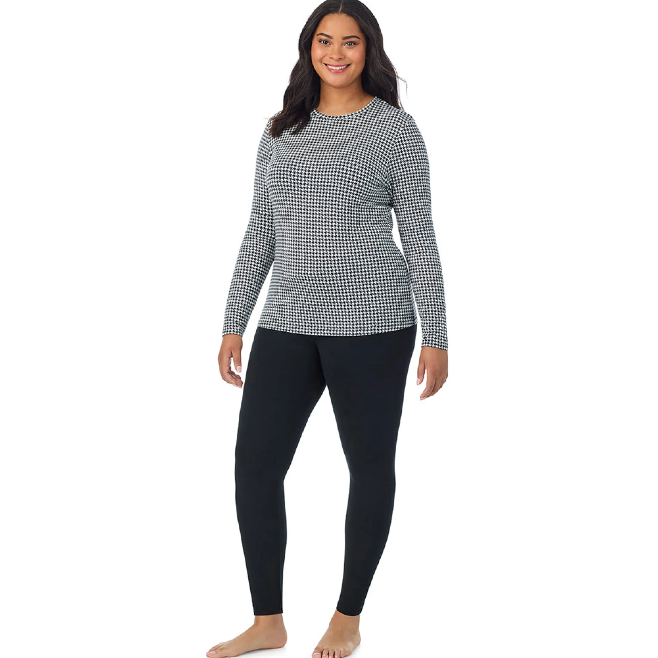 Softwear With Stretch Long Sleeve Crew PLUS