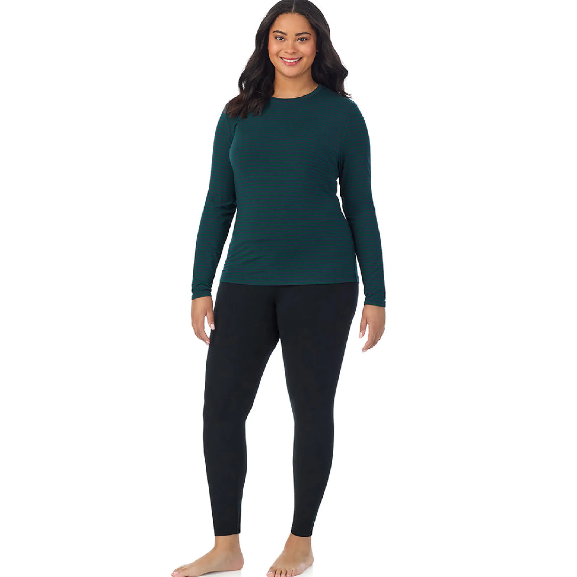 Softwear With Stretch Long Sleeve Crew PLUS