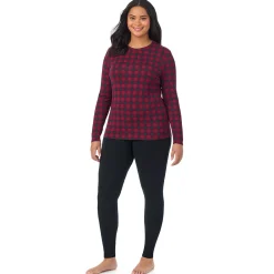 Softwear With Stretch Long Sleeve Crew PLUS