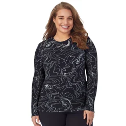 Softwear With Stretch Long Sleeve Crew PLUS