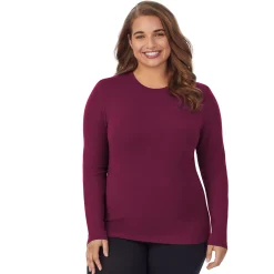 Softwear With Stretch Long Sleeve Crew PLUS