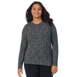 Softwear With Stretch Long Sleeve Crew PLUS