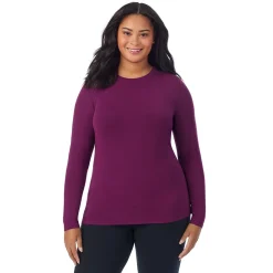 Softwear With Stretch Long Sleeve Crew PLUS