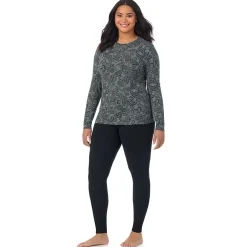 Softwear With Stretch Long Sleeve Crew PLUS