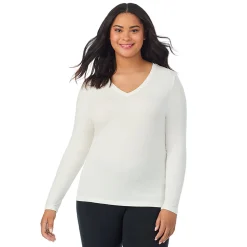 Softwear With Stretch Long Sleeve V-Neck PLUS