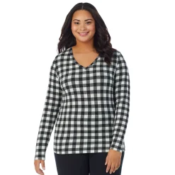 Softwear With Stretch Long Sleeve V-Neck PLUS