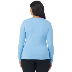 Softwear With Stretch Long Sleeve V-Neck PLUS