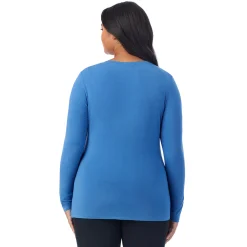Softwear With Stretch Long Sleeve V-Neck PLUS